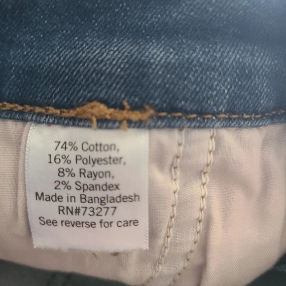 NWT Nine west women's denim Bermuda Shorts size 6 - Picture 10 of 11